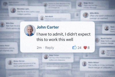 Social media comments about tinnitus and daily wellness routines